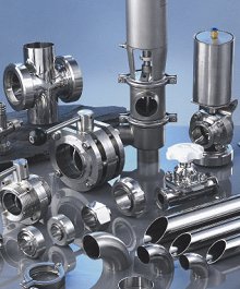 Hygienic Fittings, Valves and Adaptors